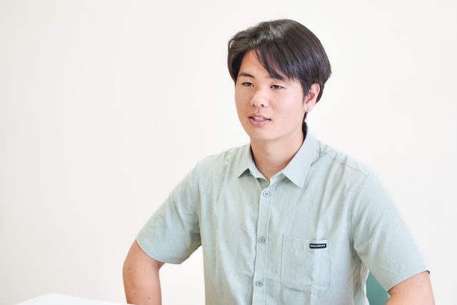 大東文化大学1年生 石川蓮太郎さん